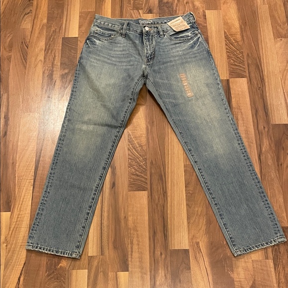 Denver Hayes Mens Light Blue Straight Jeans - Picture 1 of 5